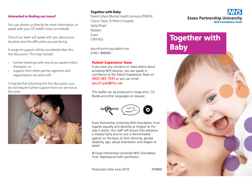 Service Leaflet Together with Baby-thumbnail